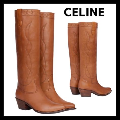 celine cowboy boots.